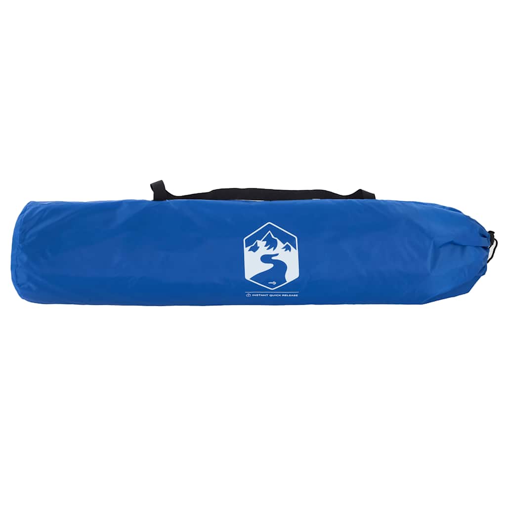 vidaXL Beach Tent 2-Person Azure Blue Quick Release Waterproof - 36501