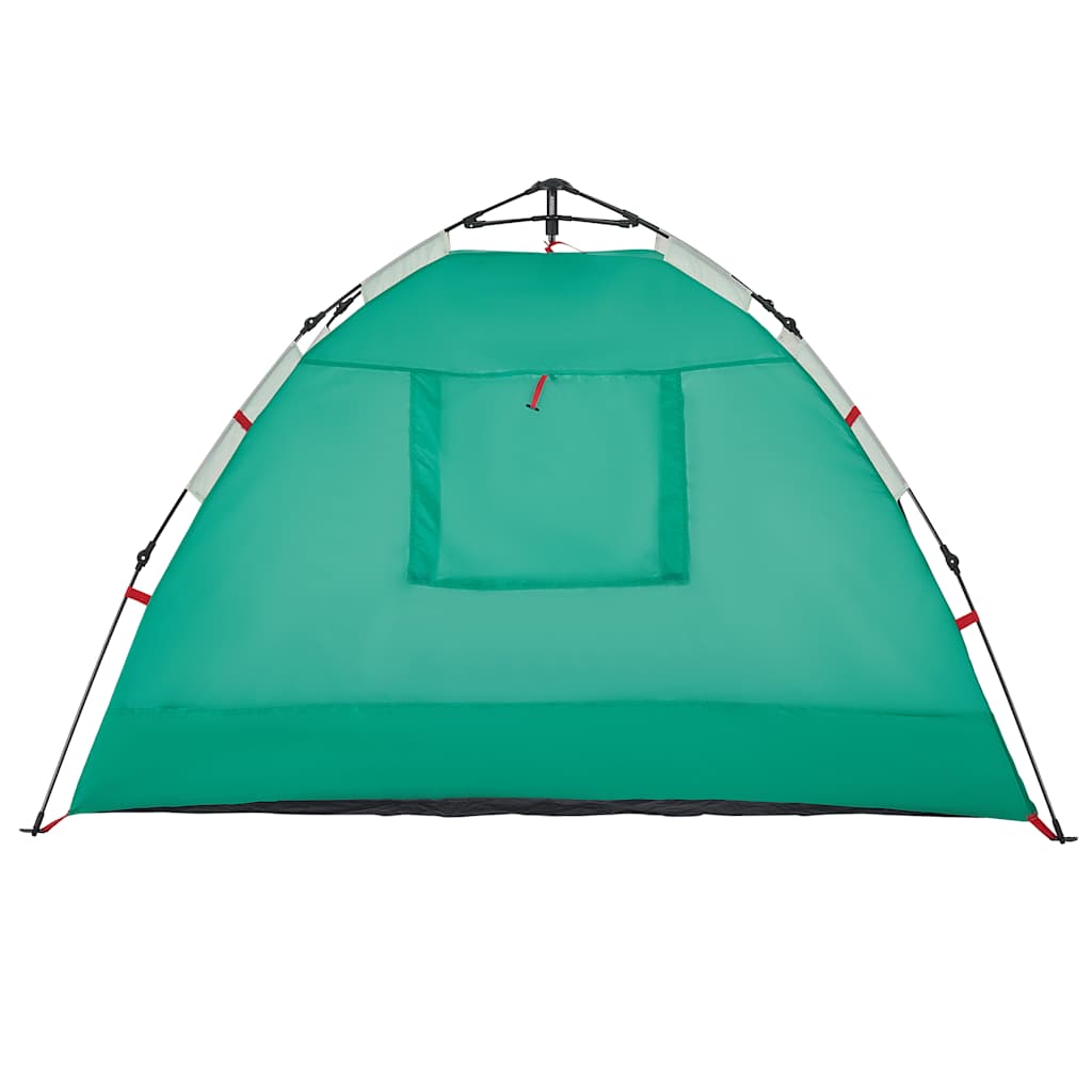 vidaXL Beach Tent 2-Person Sea Green Quick Release Waterproof - 36502