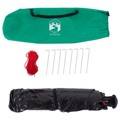 vidaXL Beach Tent 2-Person Sea Green Quick Release Waterproof - 36502