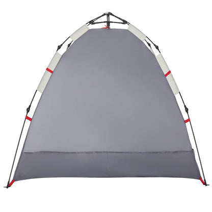 vidaXL Beach Tent 2-Person Grey Quick Release Waterproof - 36507