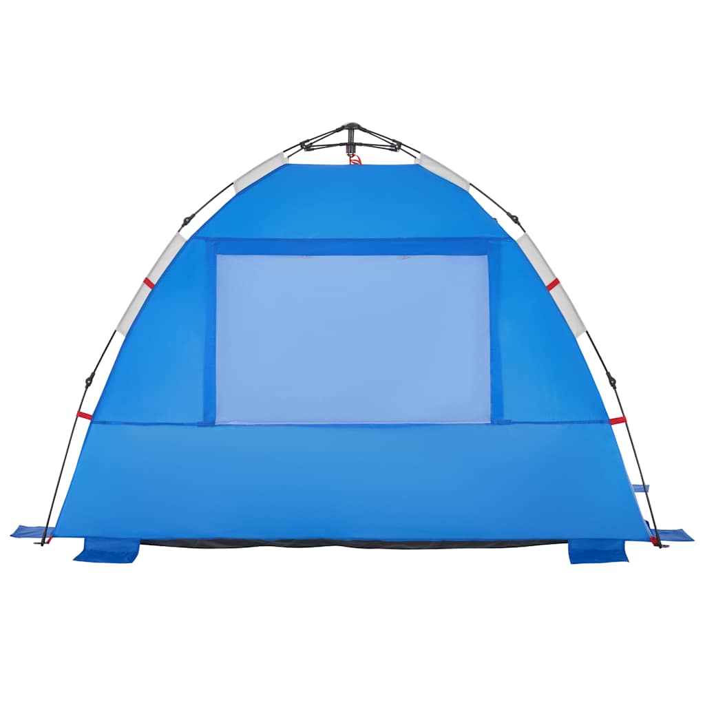 vidaXL Beach Tent 2-Person Azure Blue Quick Release Waterproof - 36510