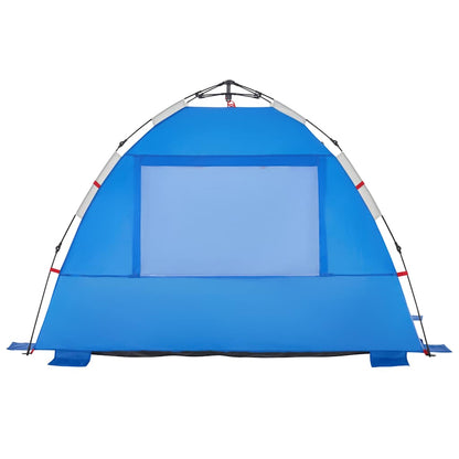 vidaXL Beach Tent 2-Person Azure Blue Quick Release Waterproof - 36510