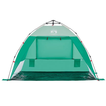 vidaXL Beach Tent 2-Person Sea Green Quick Release Waterproof - 36511