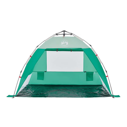 vidaXL Beach Tent 2-Person Sea Green Quick Release Waterproof - 36511
