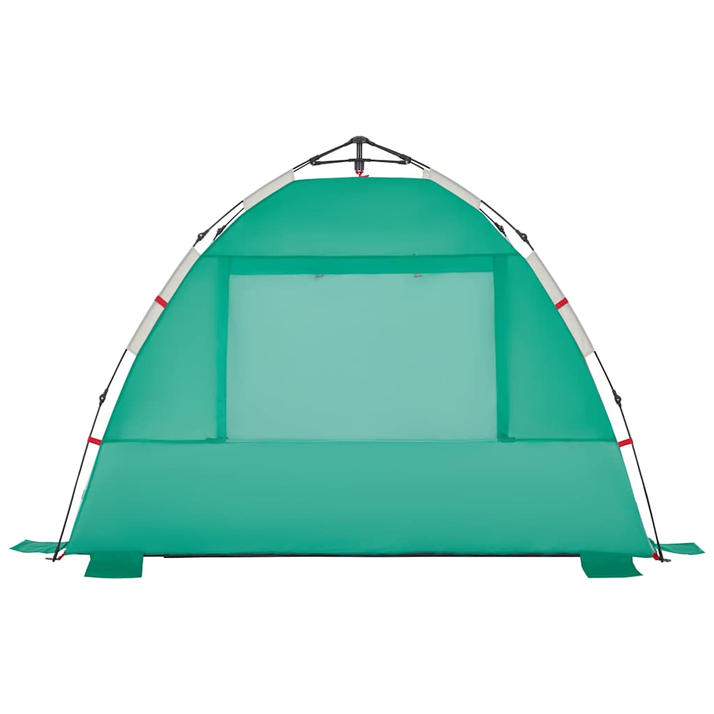 vidaXL Beach Tent 2-Person Sea Green Quick Release Waterproof - 36511