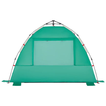 vidaXL Beach Tent 2-Person Sea Green Quick Release Waterproof - 36511