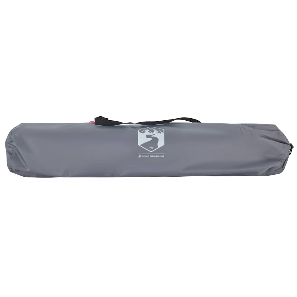 vidaXL Beach Tent 2-Person Grey Quick Release Waterproof - 36513