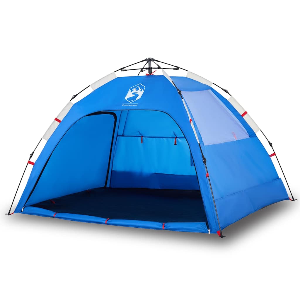 vidaXL Beach Tent 2-Person Azure Blue Quick Release Waterproof - 36516