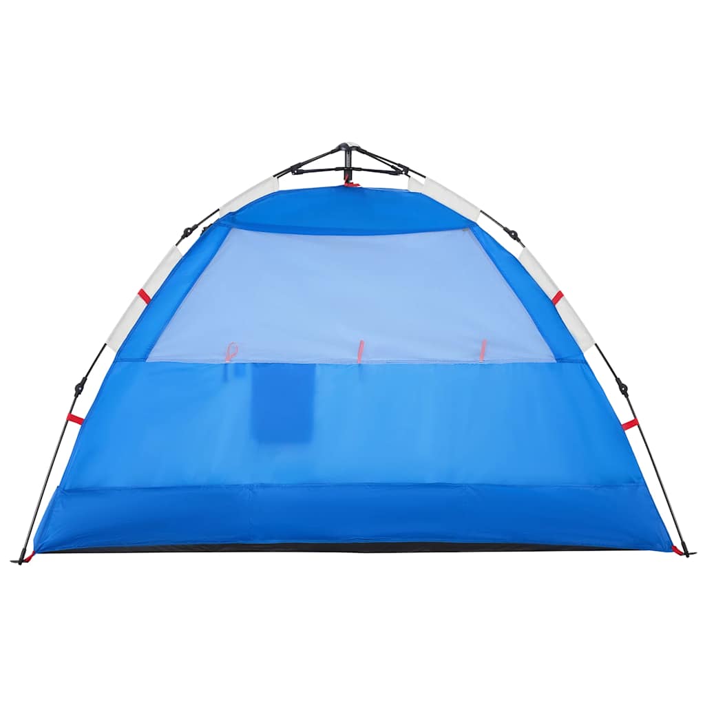 vidaXL Beach Tent 2-Person Azure Blue Quick Release Waterproof - 36516