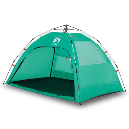vidaXL Beach Tent 2-Person Sea Green Quick Release Waterproof - 36529