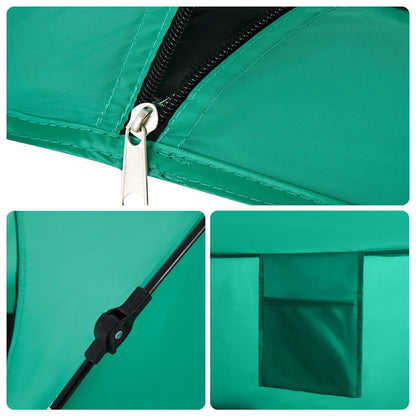 vidaXL Beach Tent 2-Person Sea Green Quick Release Waterproof - 36529