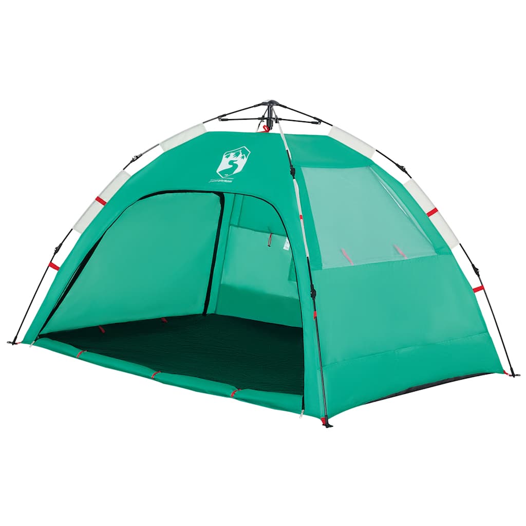 vidaXL Beach Tent 2-Person Sea Green Quick Release Waterproof - 36529