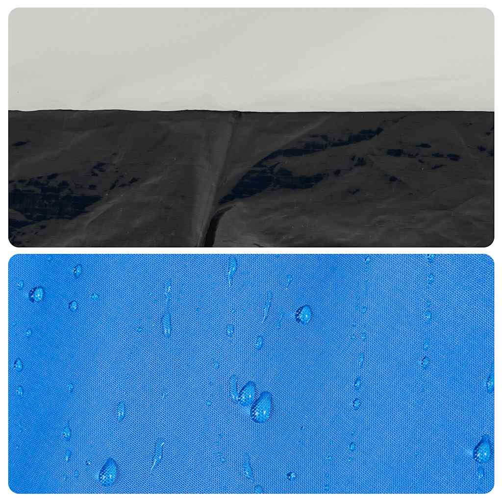 vidaXL Beach Tent 4-Person Azure Blue Quick Release Waterproof
