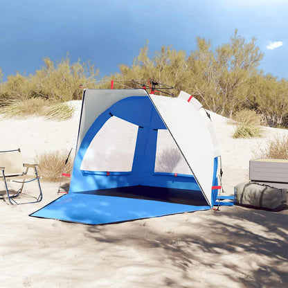 vidaXL Beach Tent 2-Person Azure Blue Quick Release Waterproof - 36549
