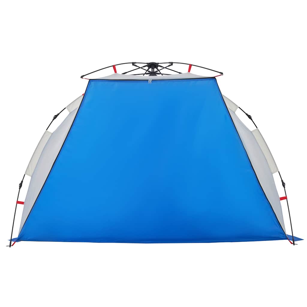 vidaXL Beach Tent 2-Person Azure Blue Quick Release Waterproof - 36549