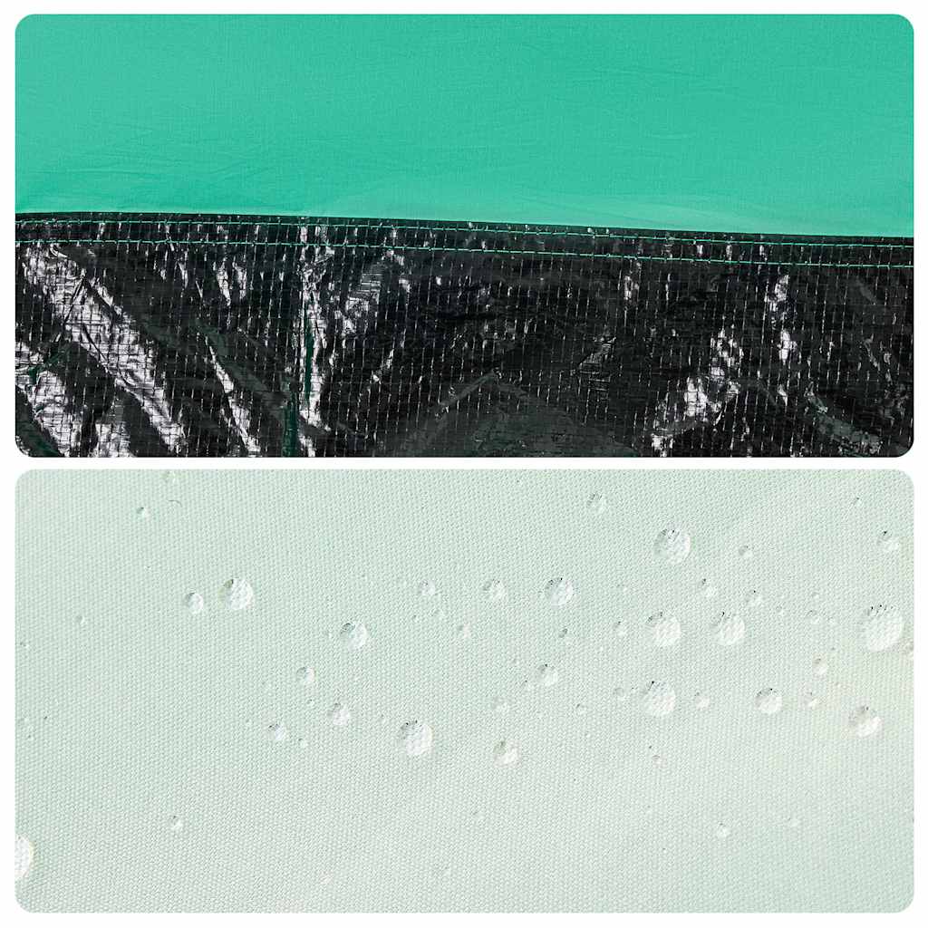 vidaXL Beach Tent 2-Person Sea Green Quick Release Waterproof - 36552