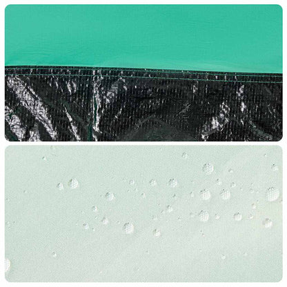 vidaXL Beach Tent 2-Person Sea Green Quick Release Waterproof - 36552