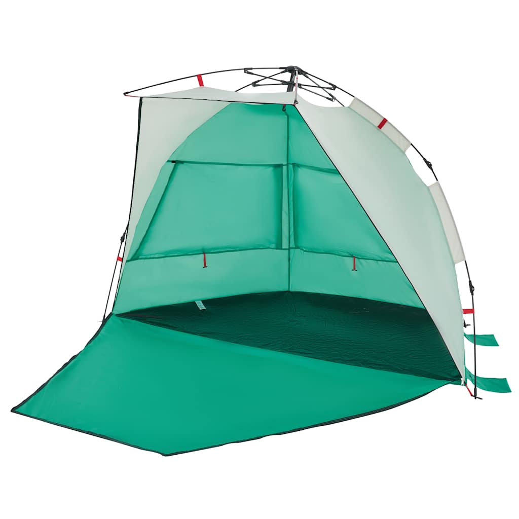 vidaXL Beach Tent 2-Person Sea Green Quick Release Waterproof - 36552