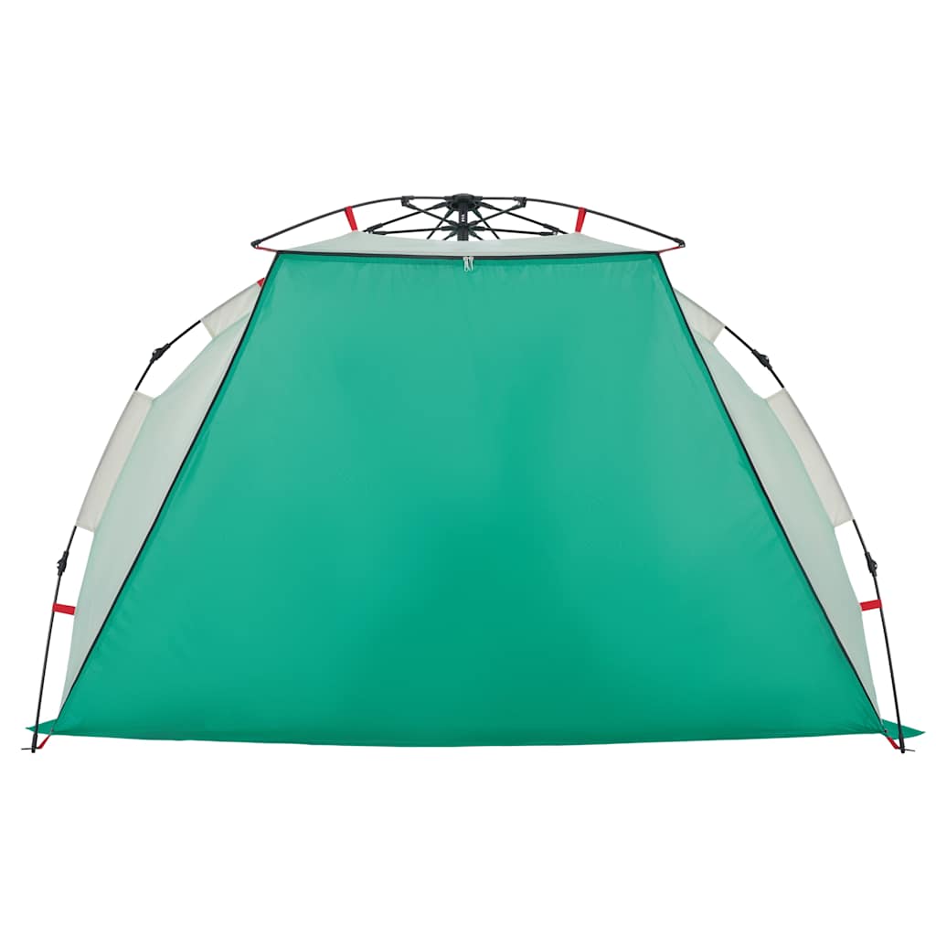 vidaXL Beach Tent 2-Person Sea Green Quick Release Waterproof - 36552