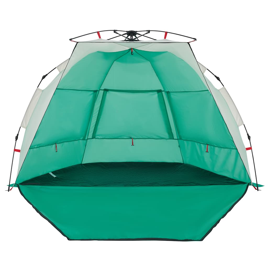 vidaXL Beach Tent 2-Person Sea Green Quick Release Waterproof - 36552