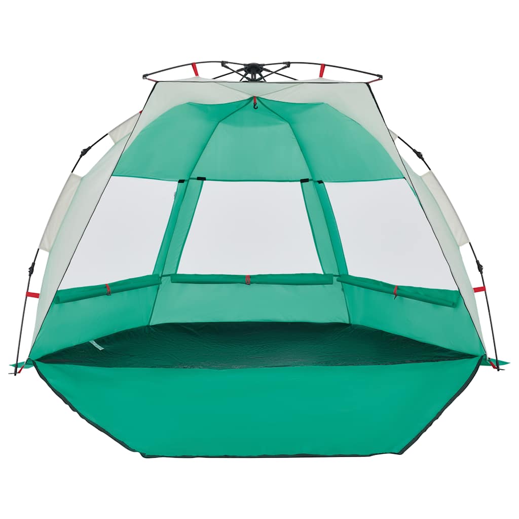 vidaXL Beach Tent 2-Person Sea Green Quick Release Waterproof - 36552