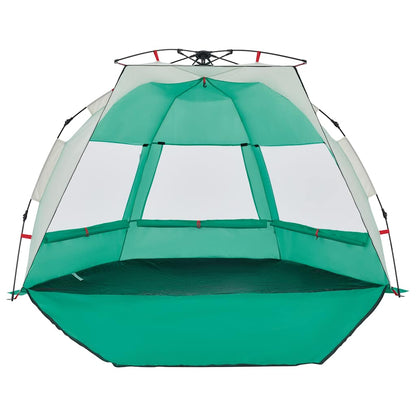 vidaXL Beach Tent 2-Person Sea Green Quick Release Waterproof - 36552