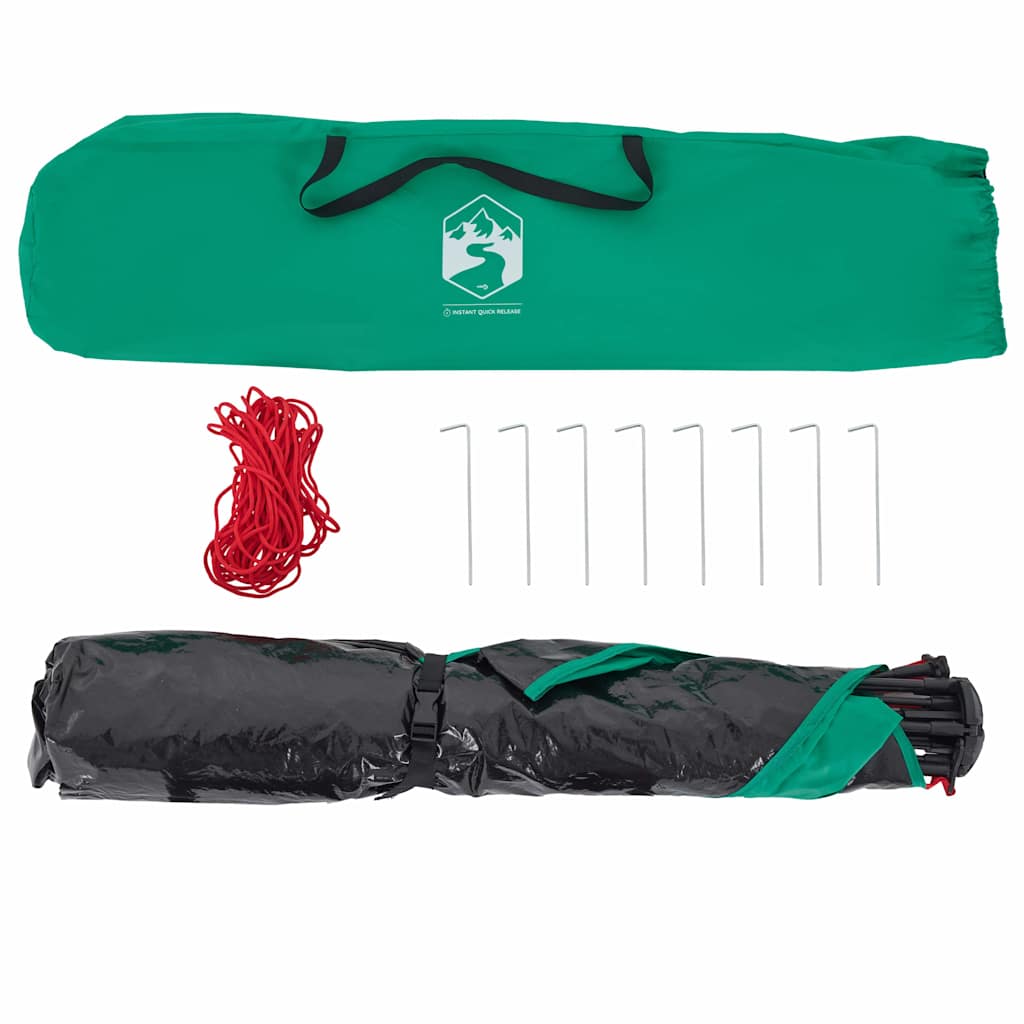 vidaXL Beach Tent 2-Person Sea Green Quick Release Waterproof - 36552