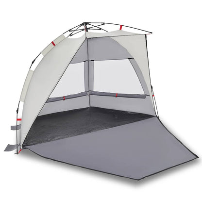 vidaXL Beach Tent 2-Person Grey Quick Release Waterproof - 36555
