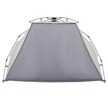vidaXL Beach Tent 2-Person Grey Quick Release Waterproof - 36555