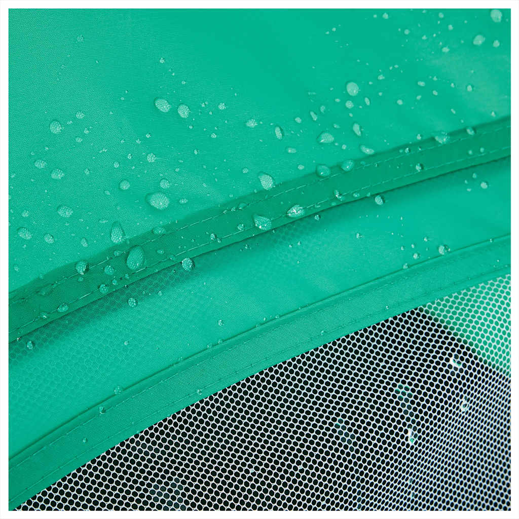 vidaXL Beach Tent 3-Person Sea Green Quick Release Waterproof - 36576