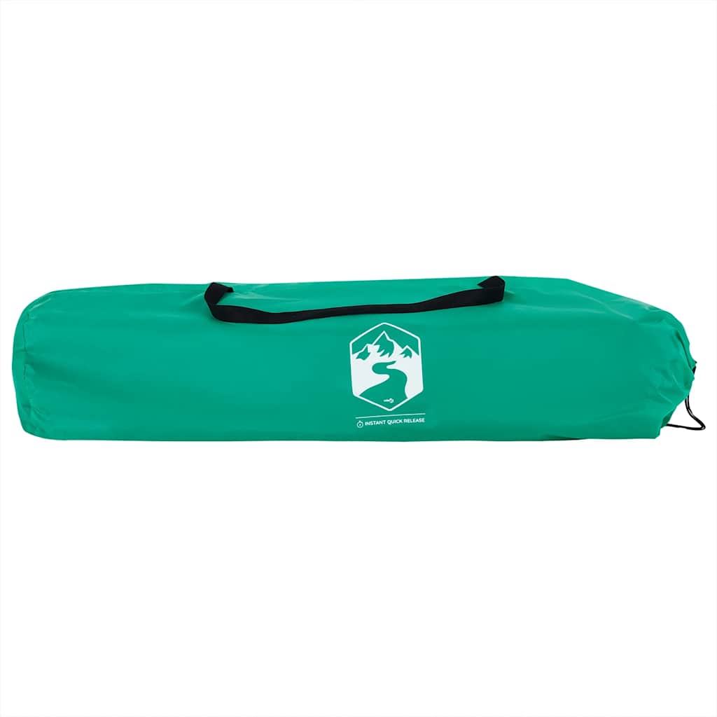 vidaXL Beach Tent 3-Person Sea Green Quick Release Waterproof - 36576