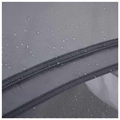 vidaXL Beach Tent 3-Person Grey Quick Release Waterproof - 36577