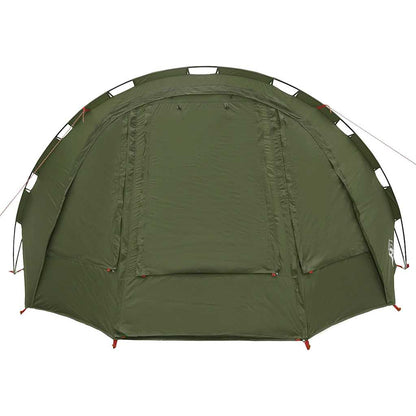vidaXL Fishing Tent 2-Person Olive Green Waterproof