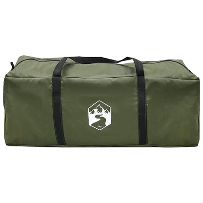 vidaXL Fishing Tent 2-Person Olive Green Waterproof