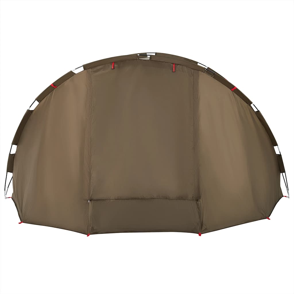 vidaXL Fishing Tent 2-Person Olive Green Waterproof