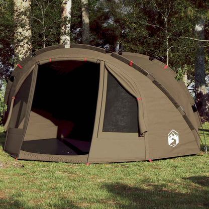 vidaXL Fishing Tent 2-Person Olive Green Waterproof
