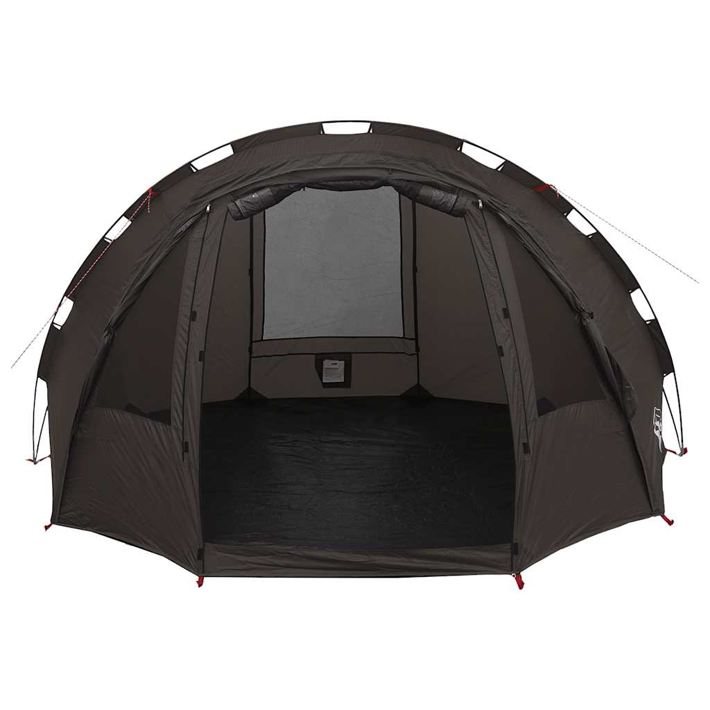vidaXL Fishing Tent 2-Person Brown Waterproof