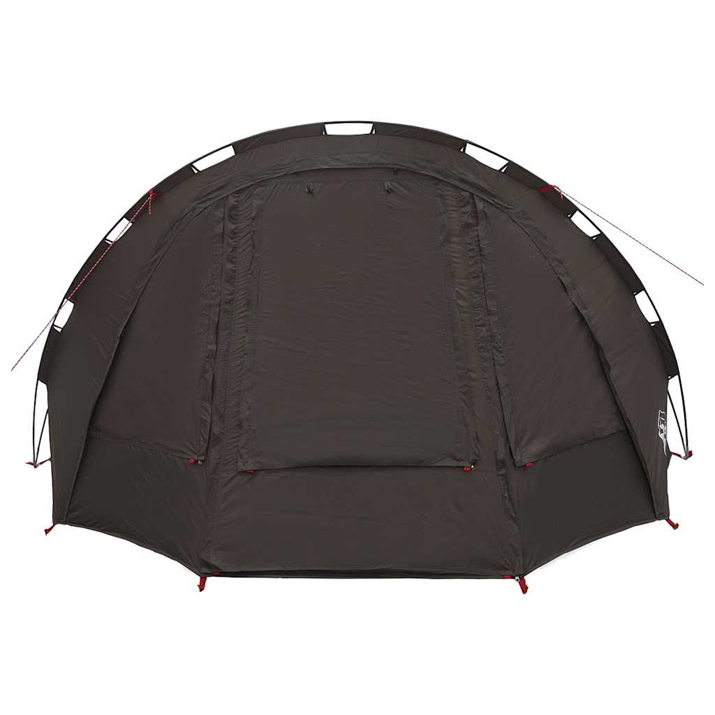 vidaXL Fishing Tent 2-Person Brown Waterproof