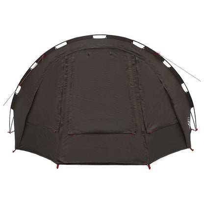 vidaXL Fishing Tent 2-Person Brown Waterproof