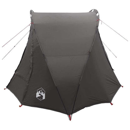 vidaXL Fishing Tent 2-Person Brown Waterproof