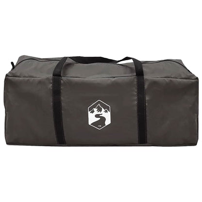 vidaXL Fishing Tent 2-Person Brown Waterproof