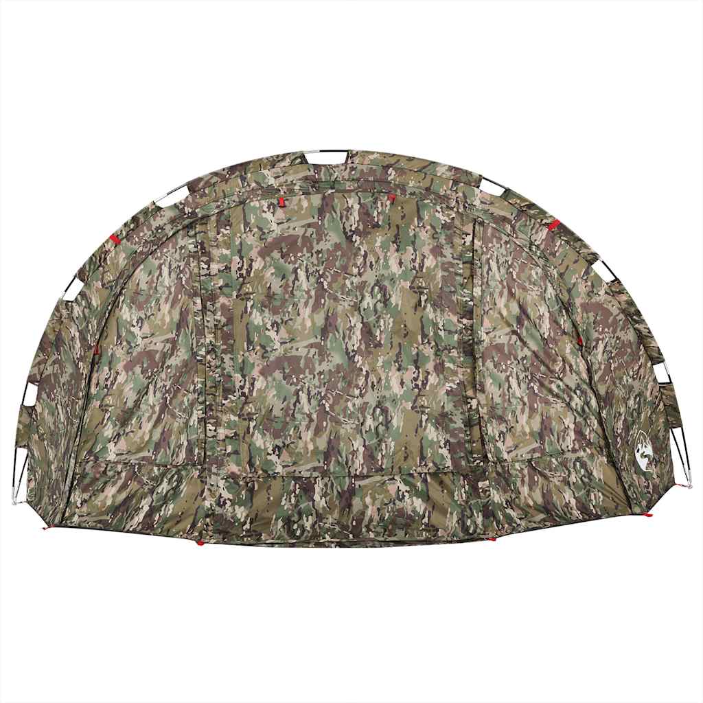 vidaXL Fishing Tent 2-Person Camouflage Waterproof - Green