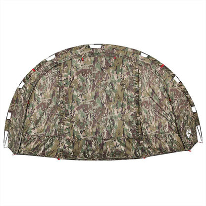 vidaXL Fishing Tent 2-Person Camouflage Waterproof - Green