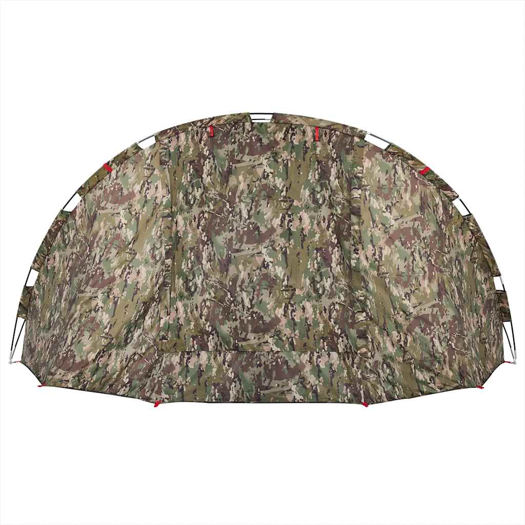 vidaXL Fishing Tent 2-Person Camouflage Waterproof - Green
