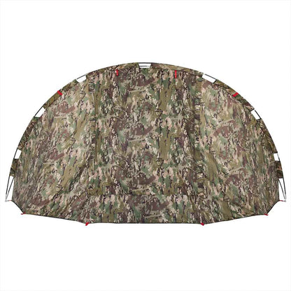 vidaXL Fishing Tent 2-Person Camouflage Waterproof - Green