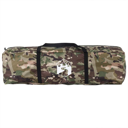 vidaXL Fishing Tent 2-Person Camouflage Waterproof - Green