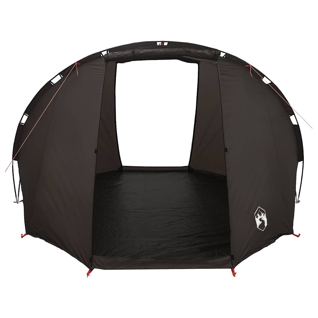 vidaXL Fishing Tent 5-Person Brown Waterproof