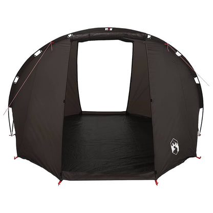 vidaXL Fishing Tent 5-Person Brown Waterproof