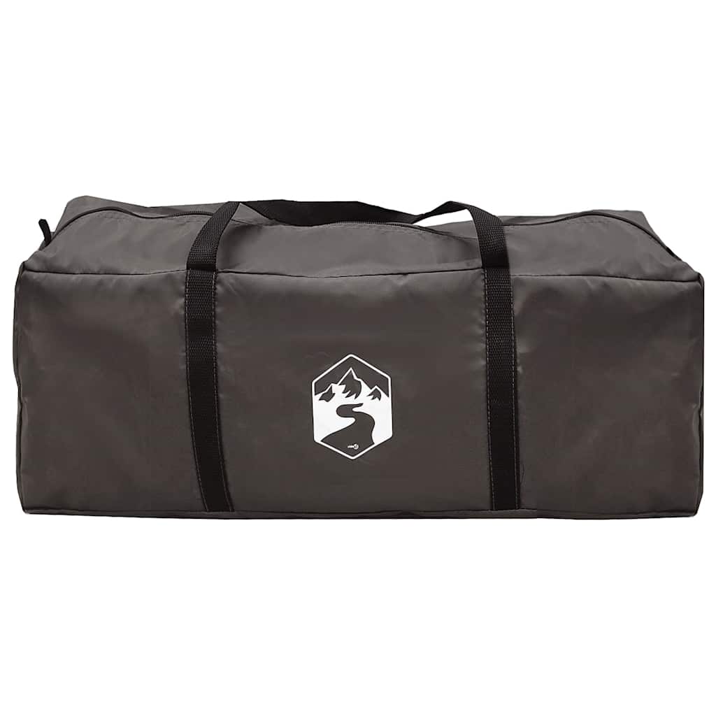 vidaXL Fishing Tent 5-Person Brown Waterproof