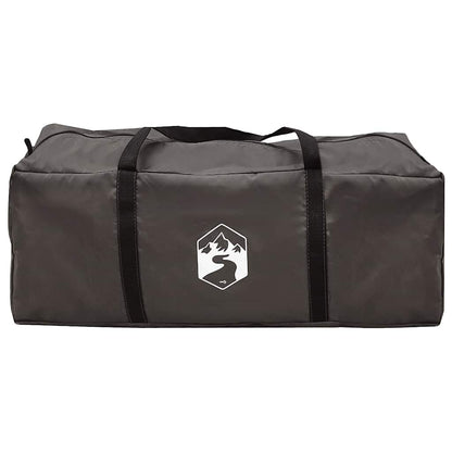 vidaXL Fishing Tent 5-Person Brown Waterproof